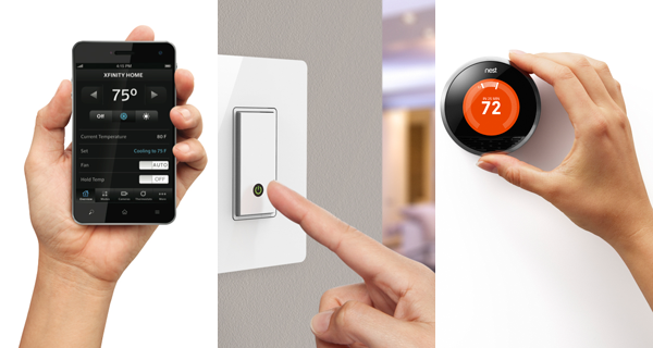 Smart light automatic on off switch capabilities